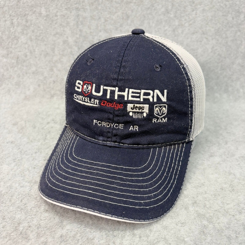 OC Southern Chrysler Dodge Jeep Ram OSFM Blue Mesh Snapback Trucker Hat